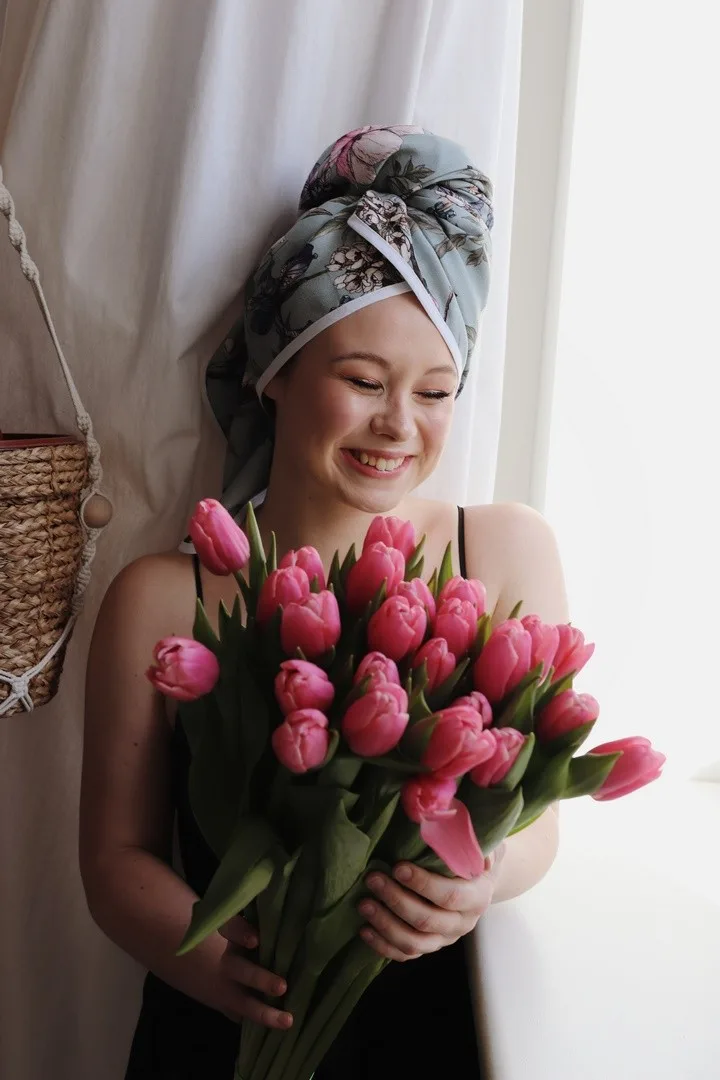 Ręcznik do włosów Hejo by zakręcovnia "To Był Maj" - obrazek 2