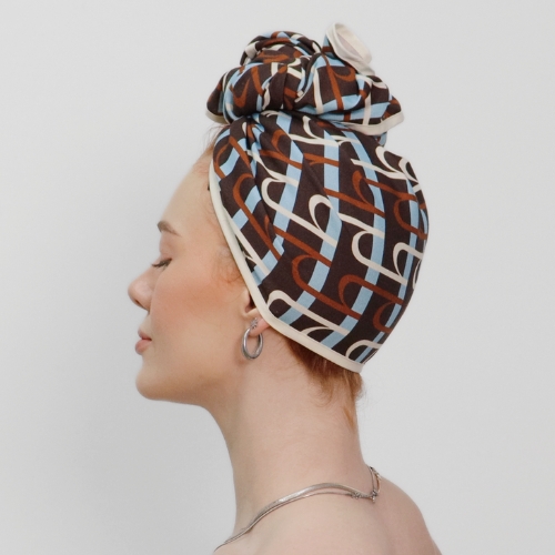 Bambusowy ręcznik do włosów Hejo "Jubilatka" - obrazek 5