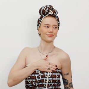 Bambusowy ręcznik do ciała Hejo "Jubilatka"